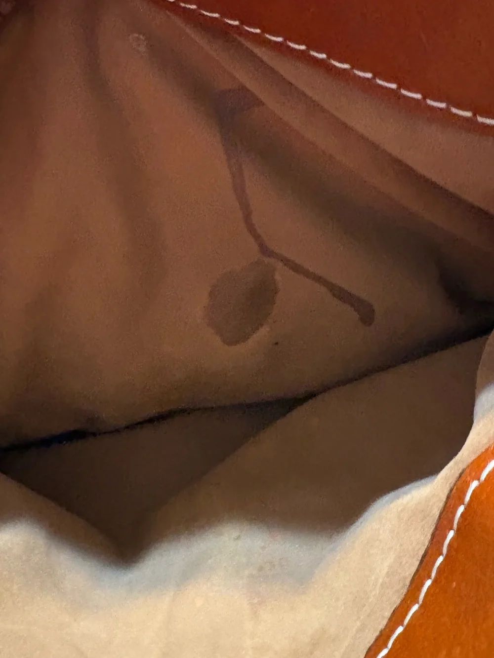 Women's Leather Shoulder Tote in Saddle/Tan - Unbranded